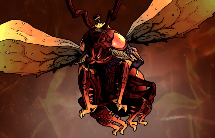 Raging Cinderbee