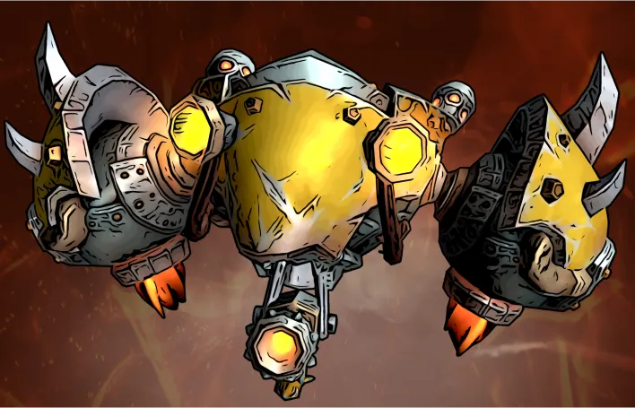 Salvaged Goblin Gazillionaire's Flying Machine
